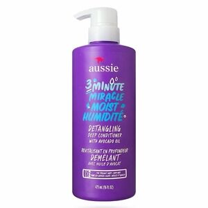 Aussie - 3 Minute Miracle Moist (16 oz) - Detangling Deep Conditioner - 6 Pack